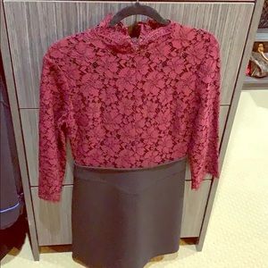 Super cute Sandro lace dress